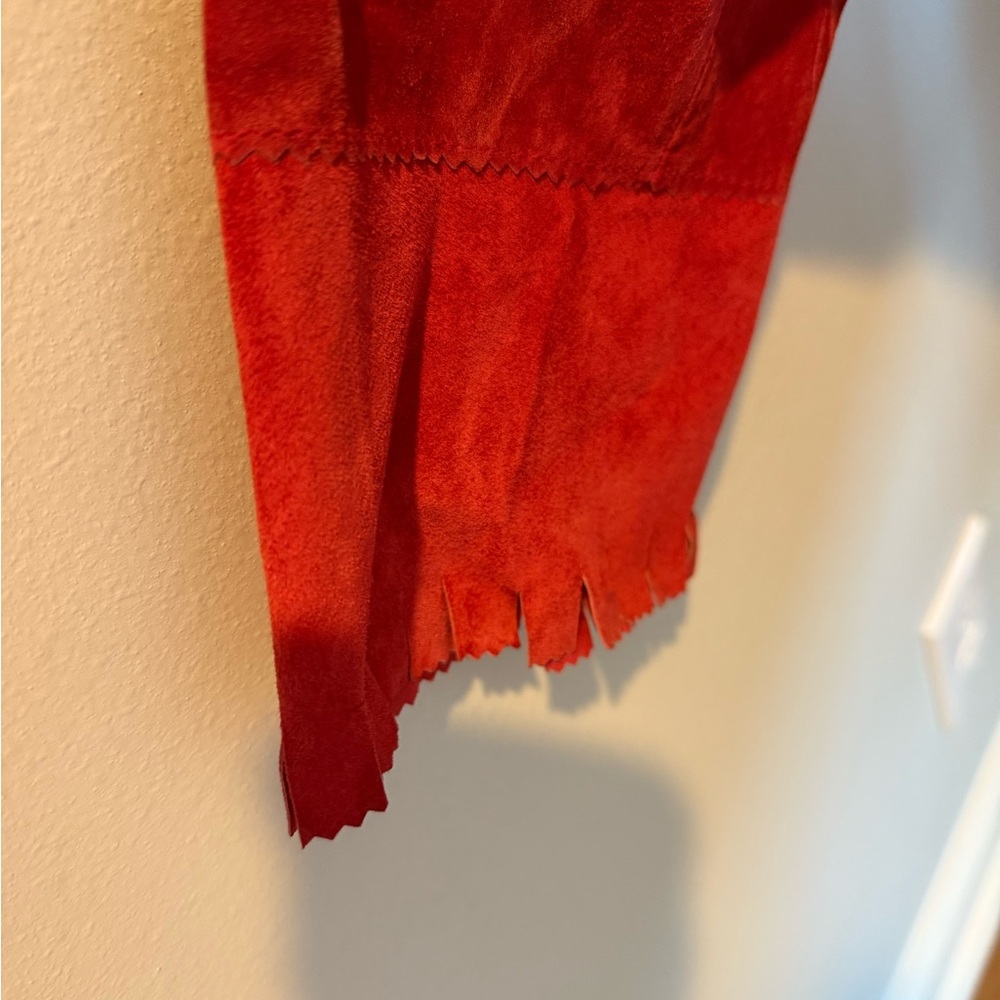 Red Suede Jacket - image 5